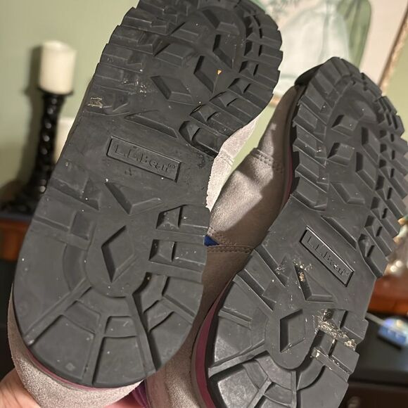 L.L.Bean Size 8.5 Merrill Air Cushion sneakers  gray & blue - Picture 4 of 8